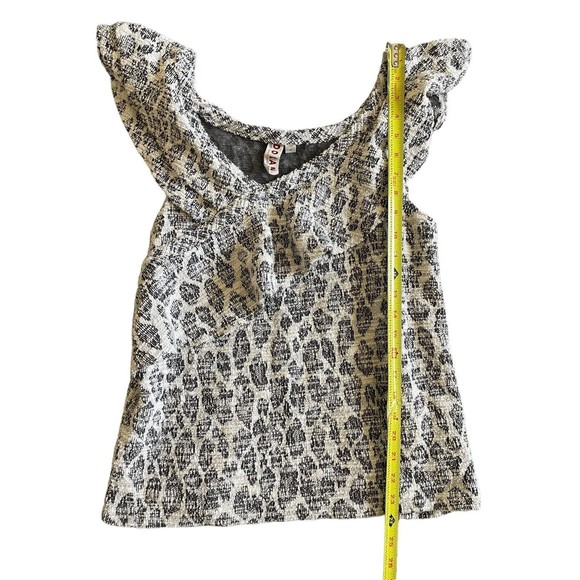 Anthropologie Dolan Left Coast Off Shoulder Top Short Sleeve Size Medium USA - Picture 4 of 6